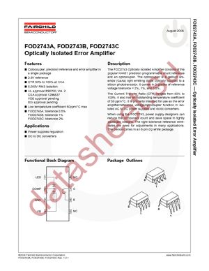 FOD2743CS datasheet  